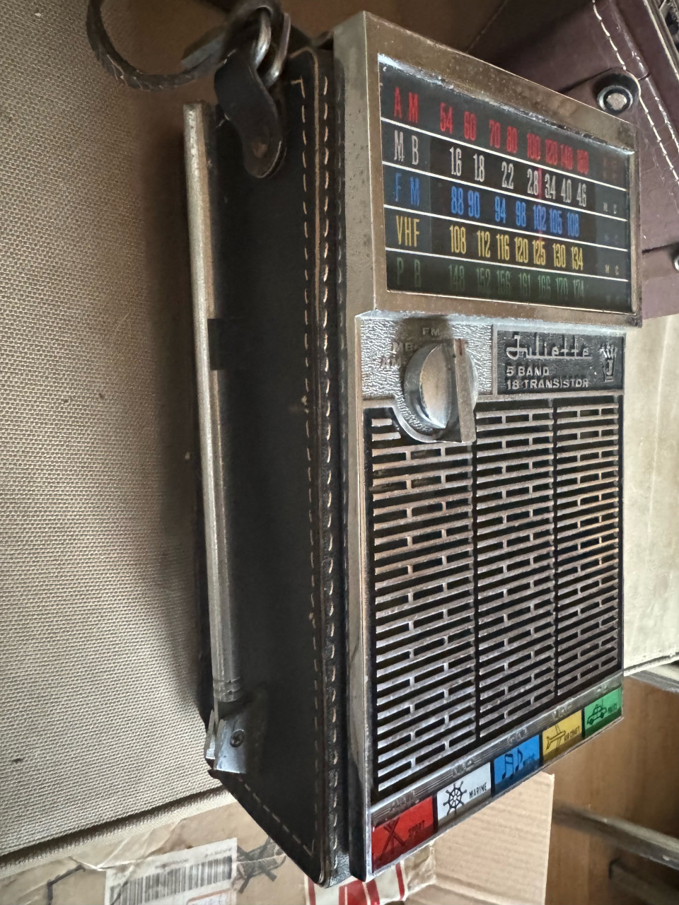 2 vintage multi band radios