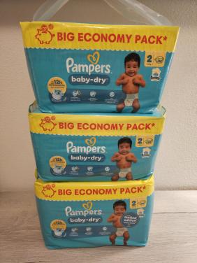 Pampers baby dry maat 2