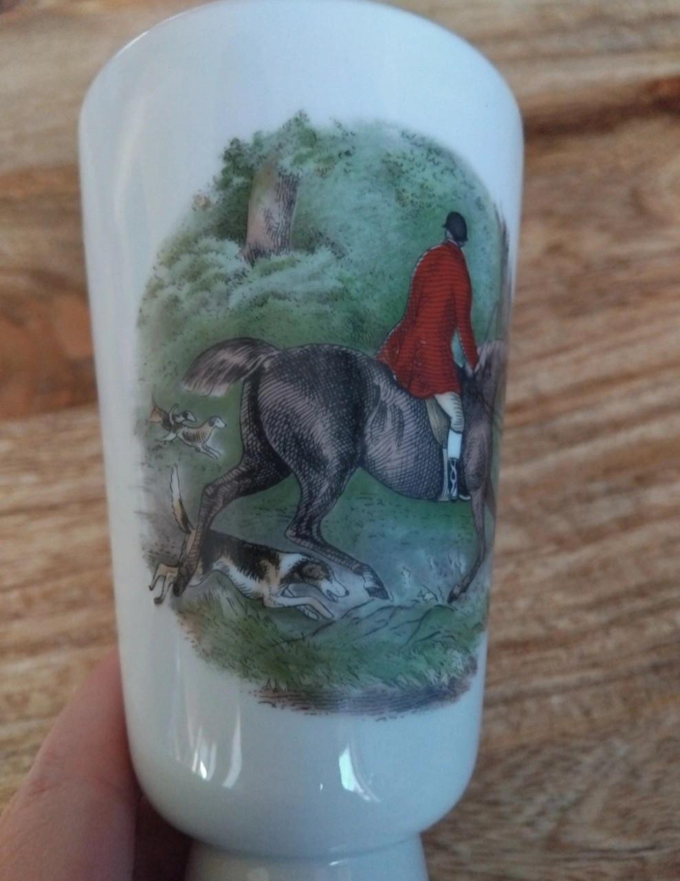 Vintage Porselein Mazagran-beker