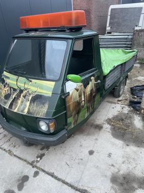 Tuktuk piagio 2 takt