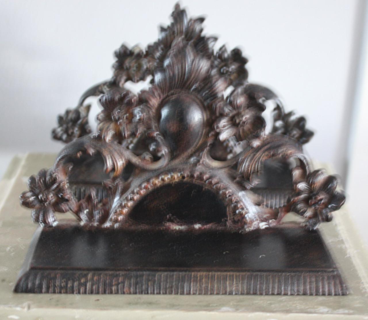 Set van 2 metalen boekensteunen