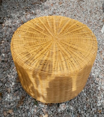 Z.g.a.n rotan poef