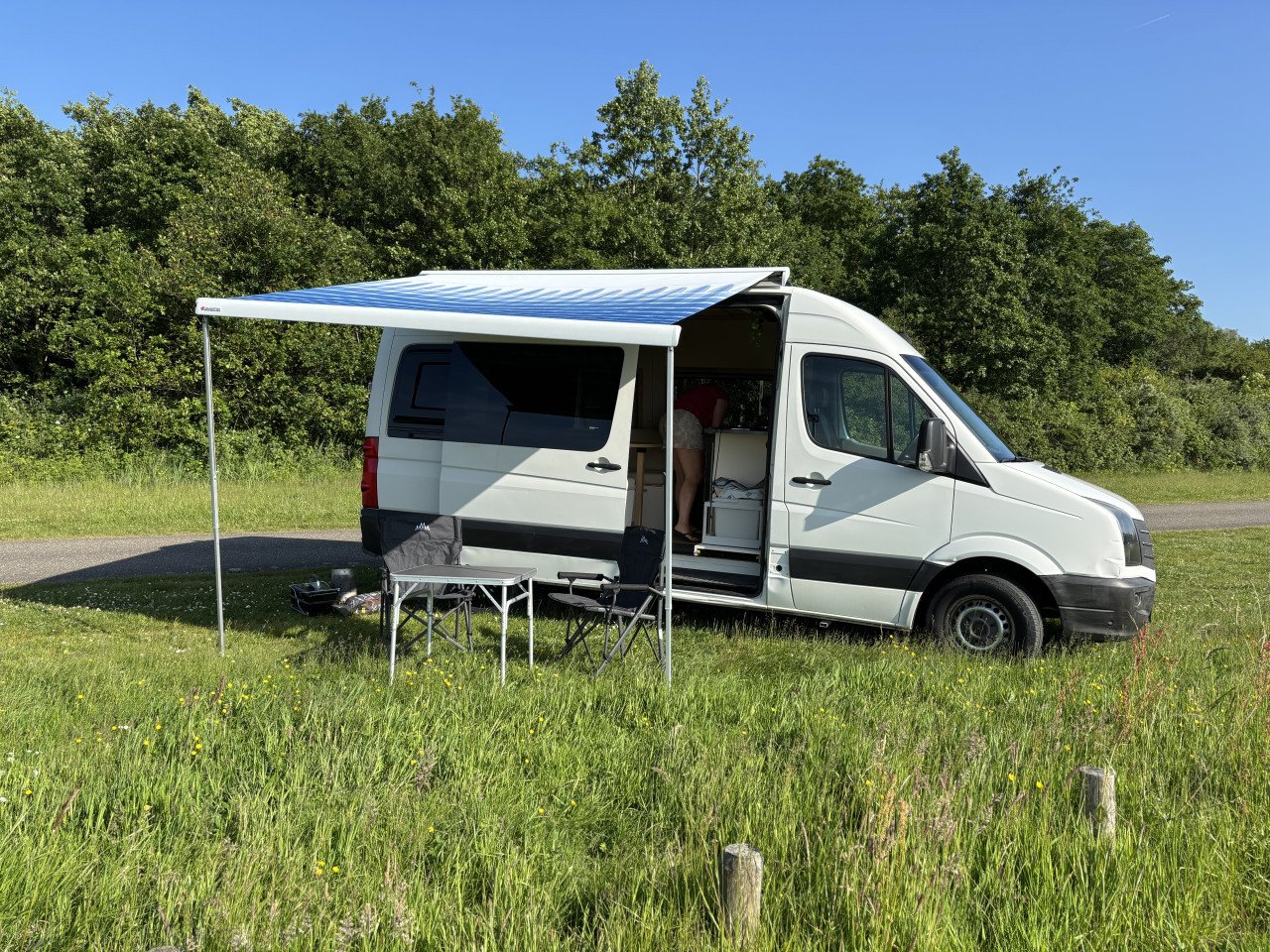 Oakie Doakie – Warme, sfeervolle camper voor 3 personen – off-grid mogelijk
