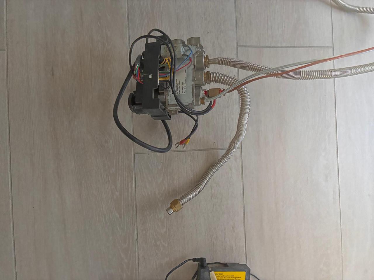 Binnenwerk gaskachel