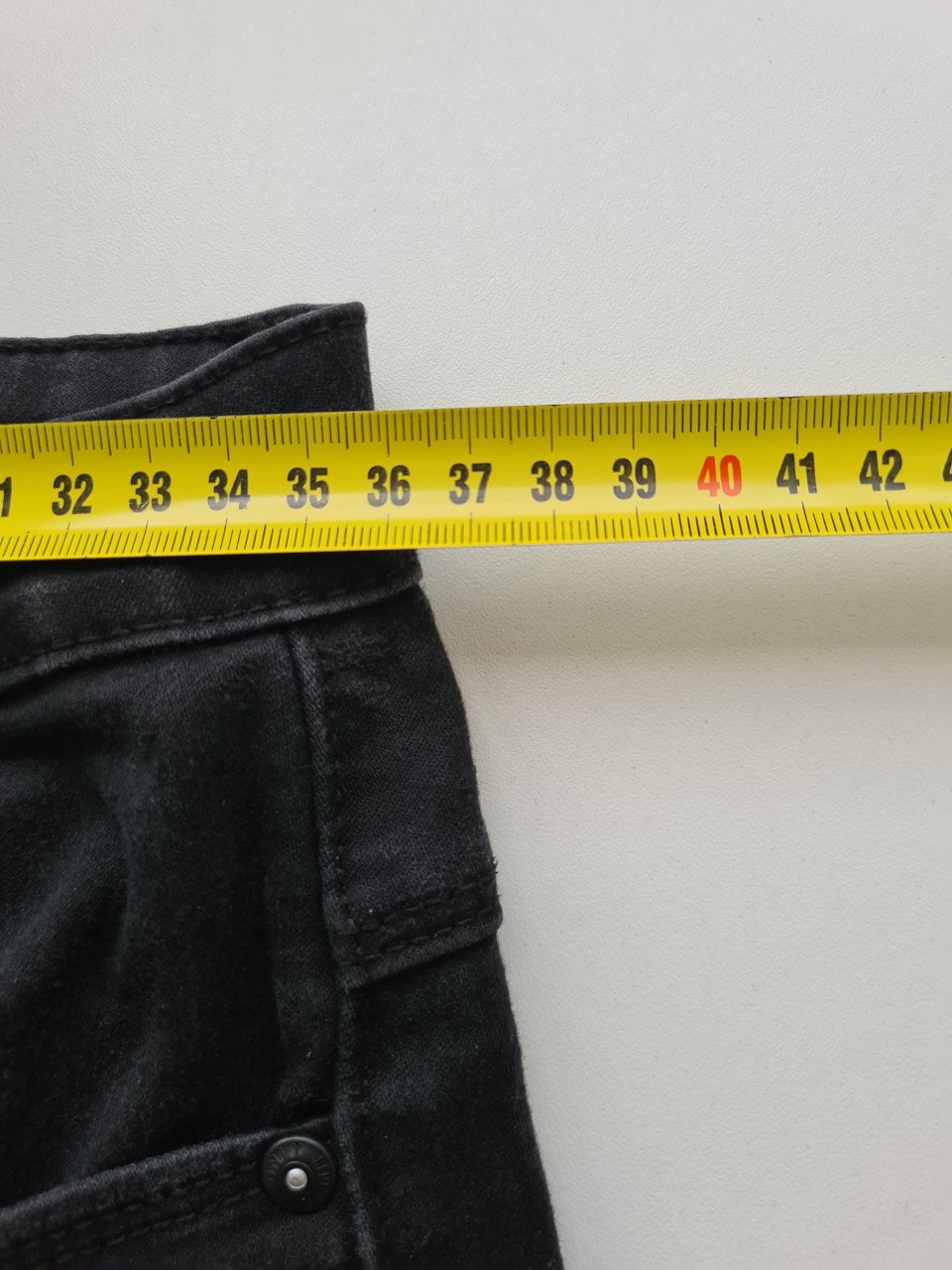 ONLY zwarte flared , stretch spijkerbroek  Maat M / Lengte 30