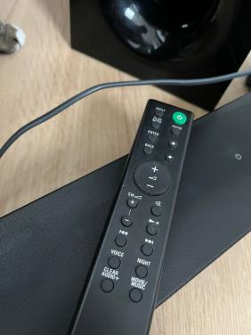 Sony soundbar met subwoofer