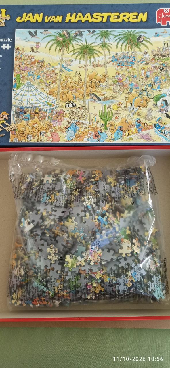 JvH puzzel "De oase" - 1000 st. zgan