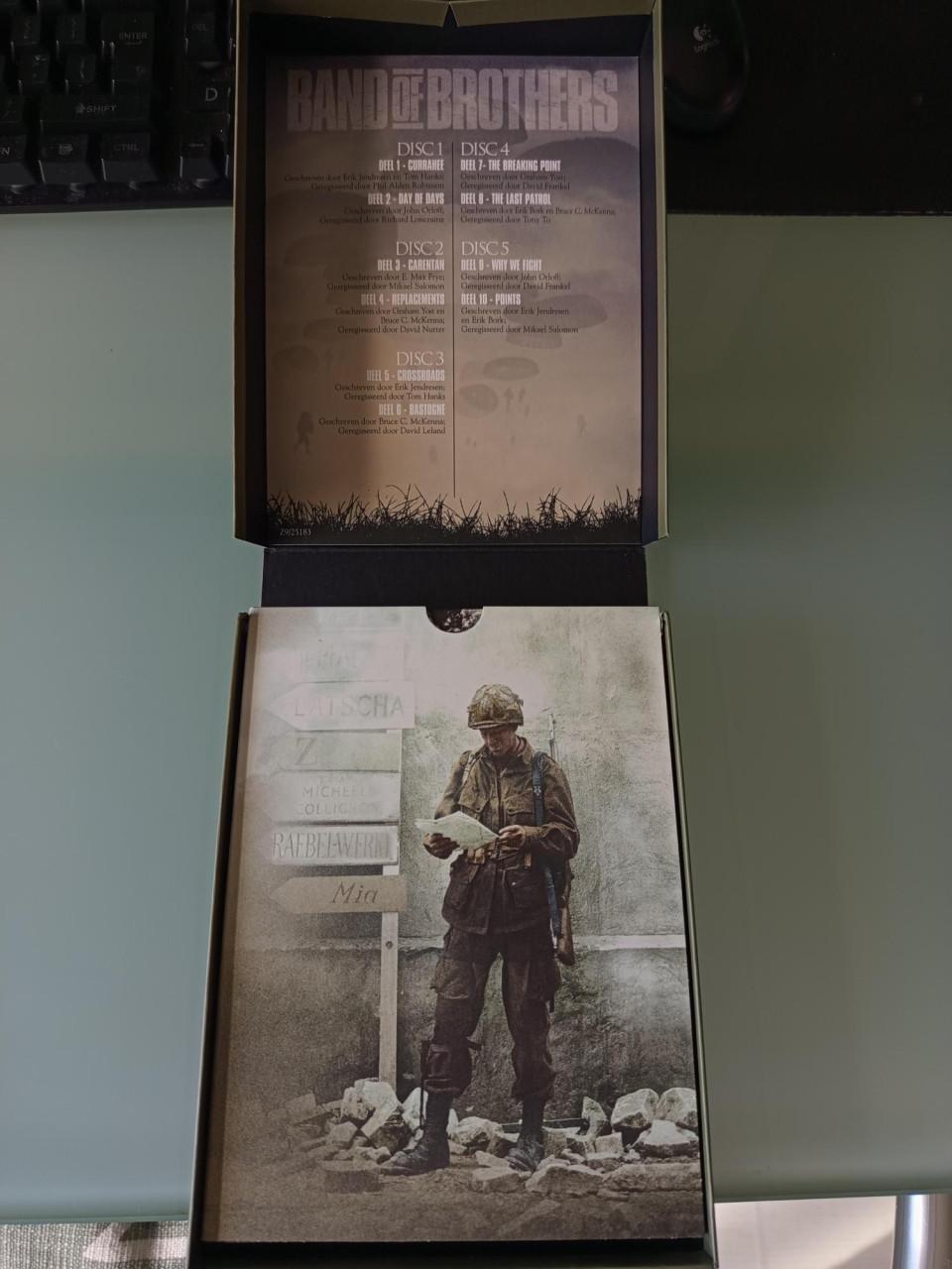 Band of Brothers DVD box "nieuw staat"