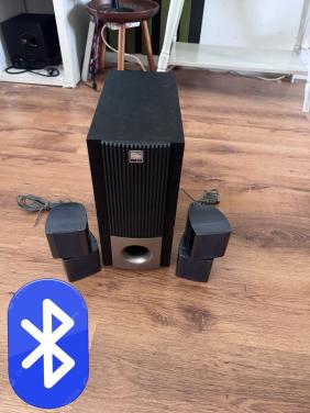 Compact draadloos 2.1 set