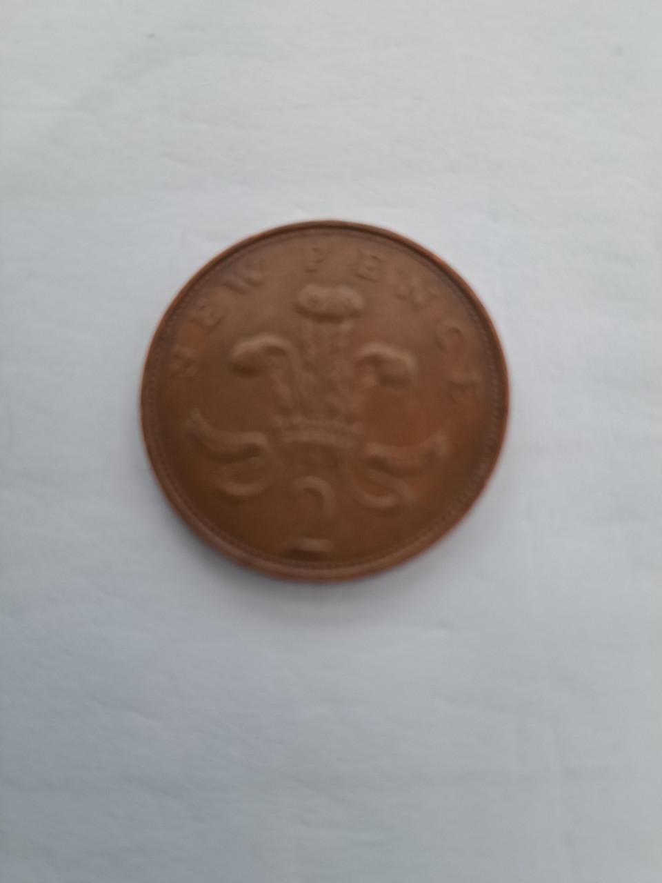 2 pence 1971 schaars