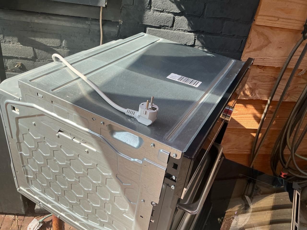 Siemens compacte inbouw stoomoven nooit gebruik