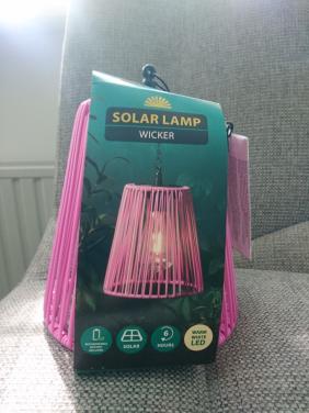 Solar buitenlampje