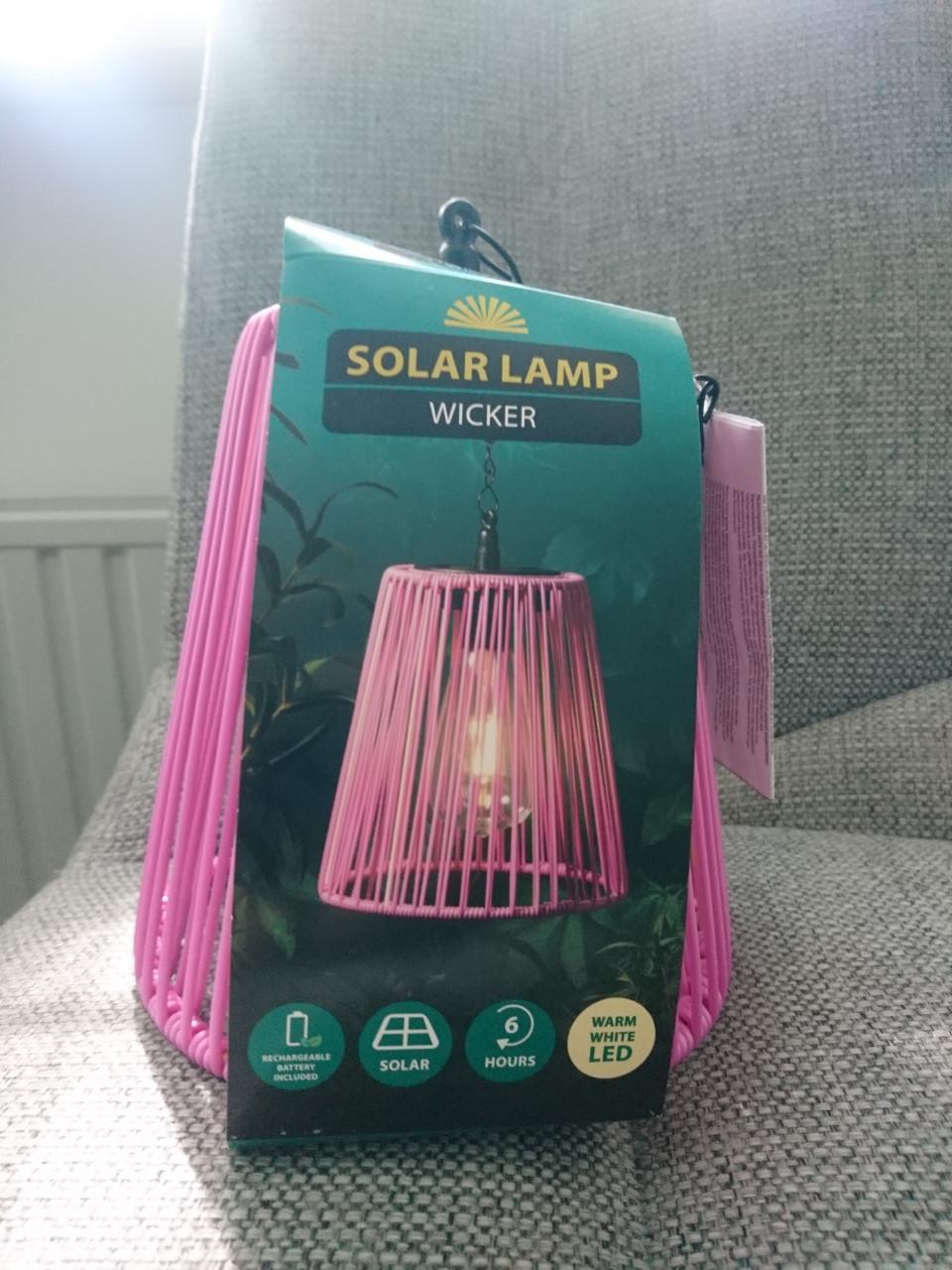 Solar buitenlampje