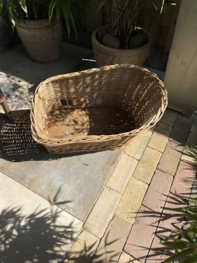 Honden fietsmand