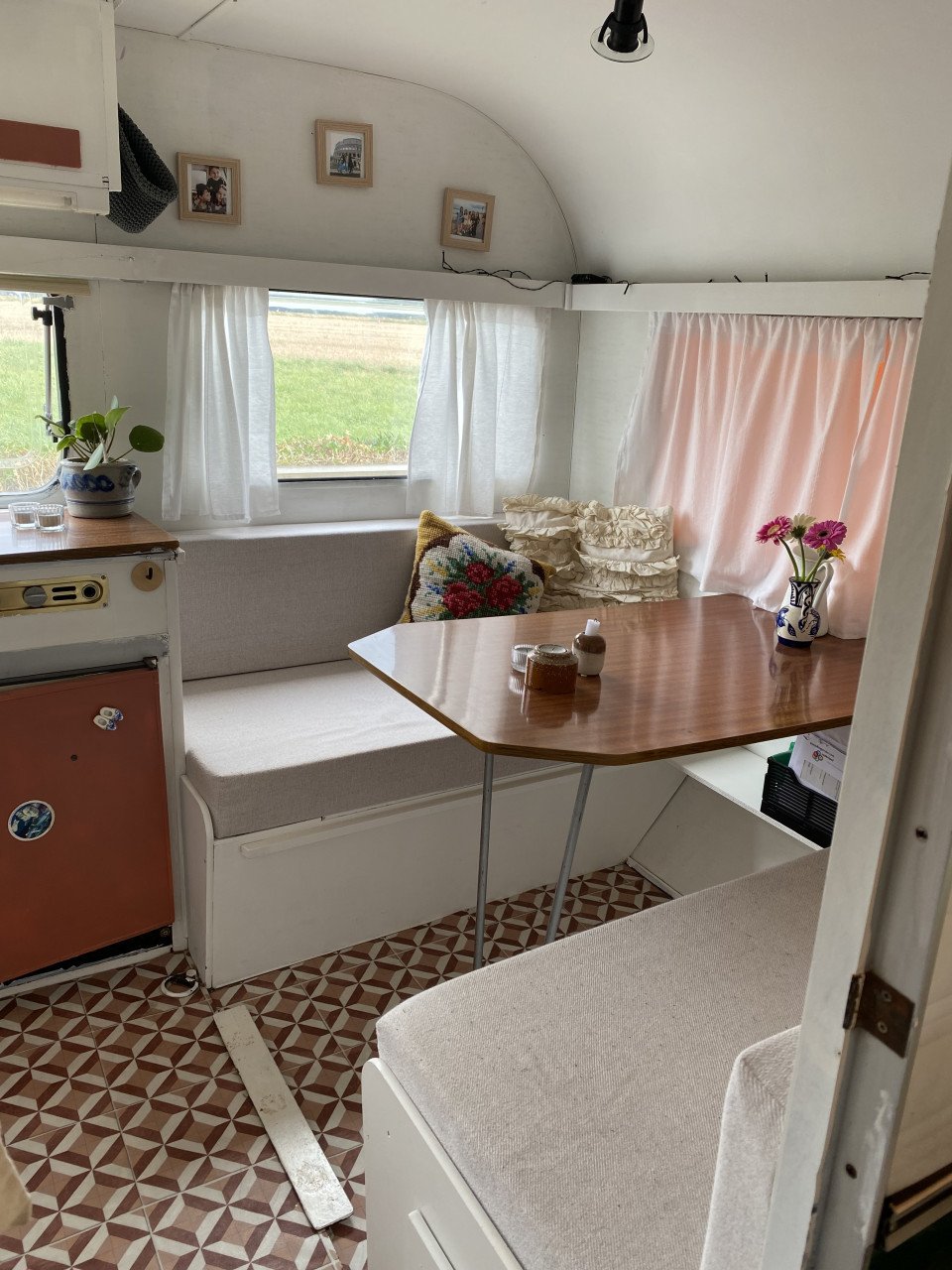 Retro caravan