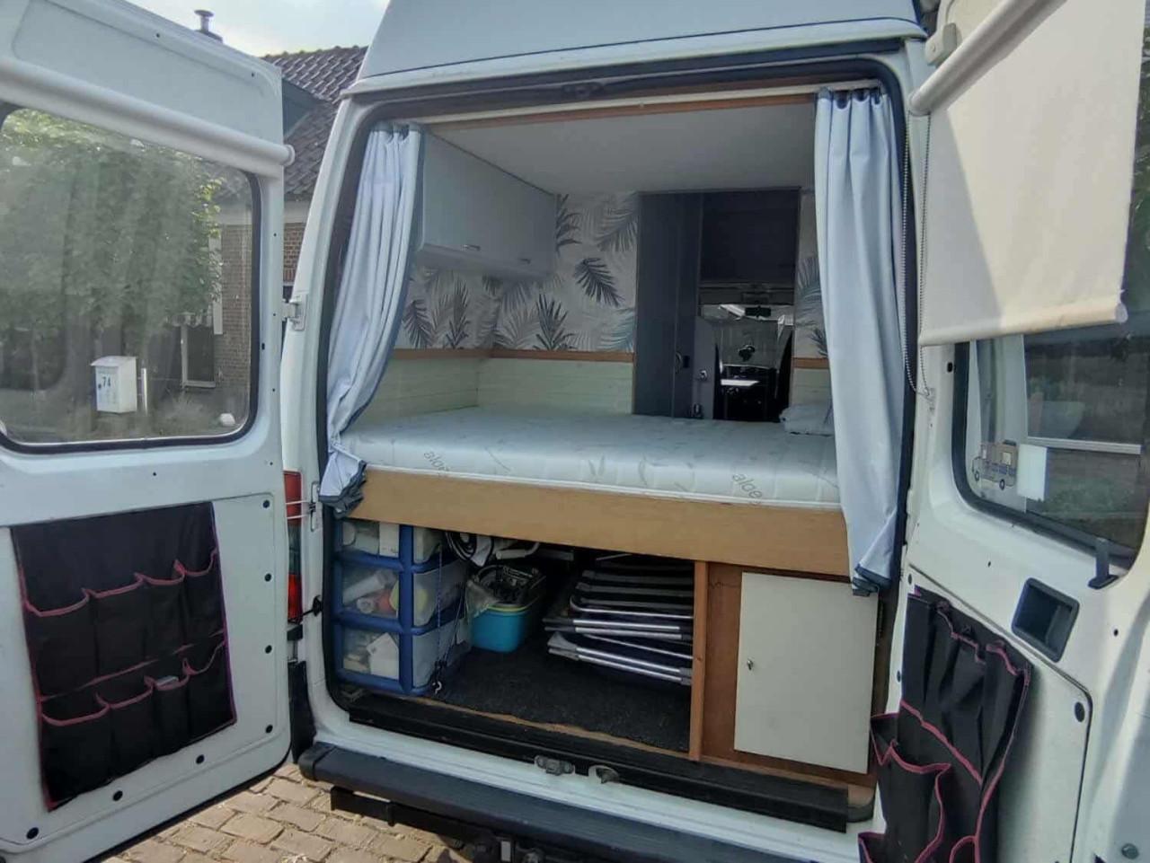 Peugeot Boxer camper uit 2001 met defecte motor