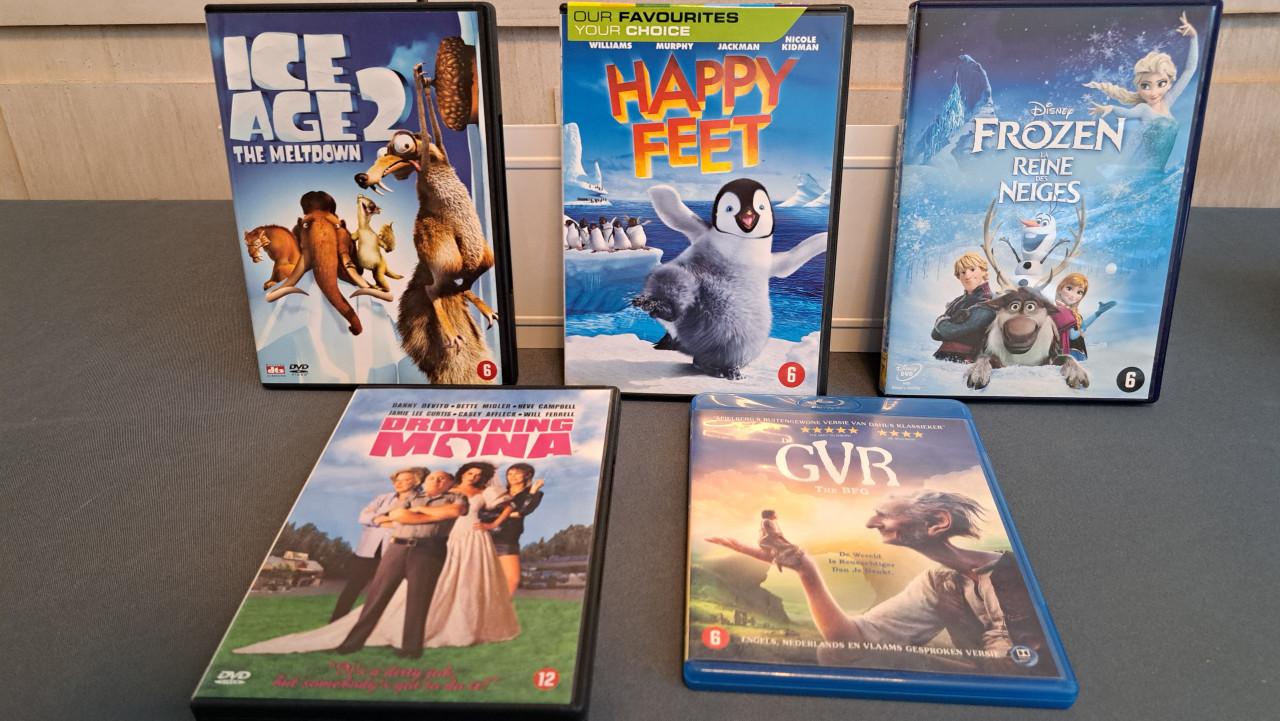 DVD's en Blu-ray, genre kinderen en jeugd