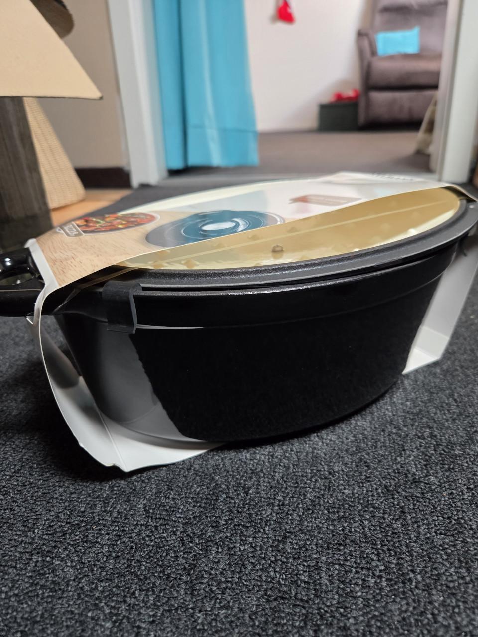 NIEUW Fackelmann Gietijzeren Braadpan - Zwart, 30x22.8cm