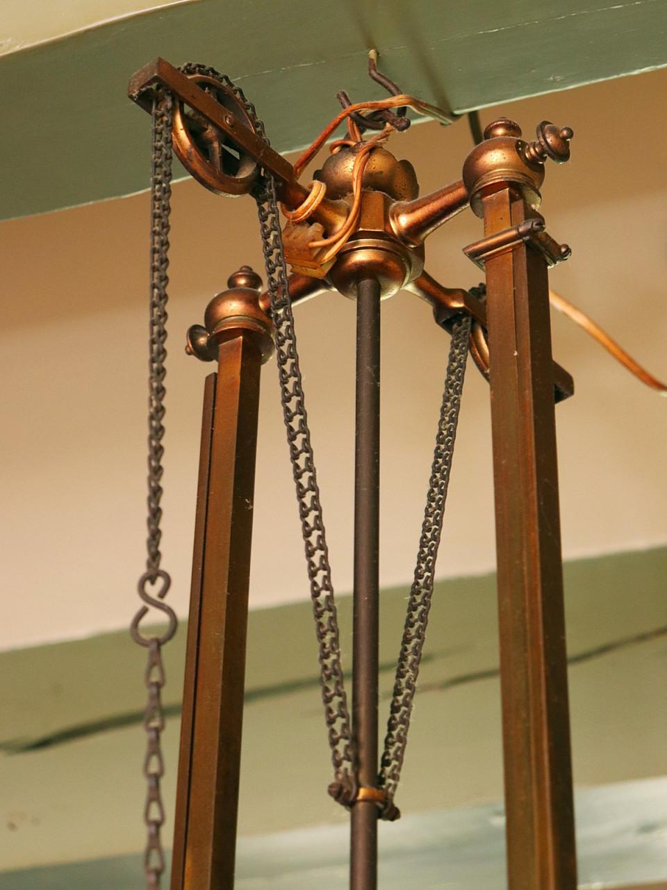 Unieke Art Nouveau hanglamp