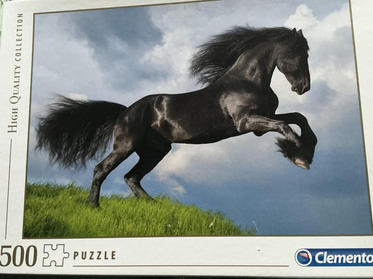 Zwarte Hengst Puzzel