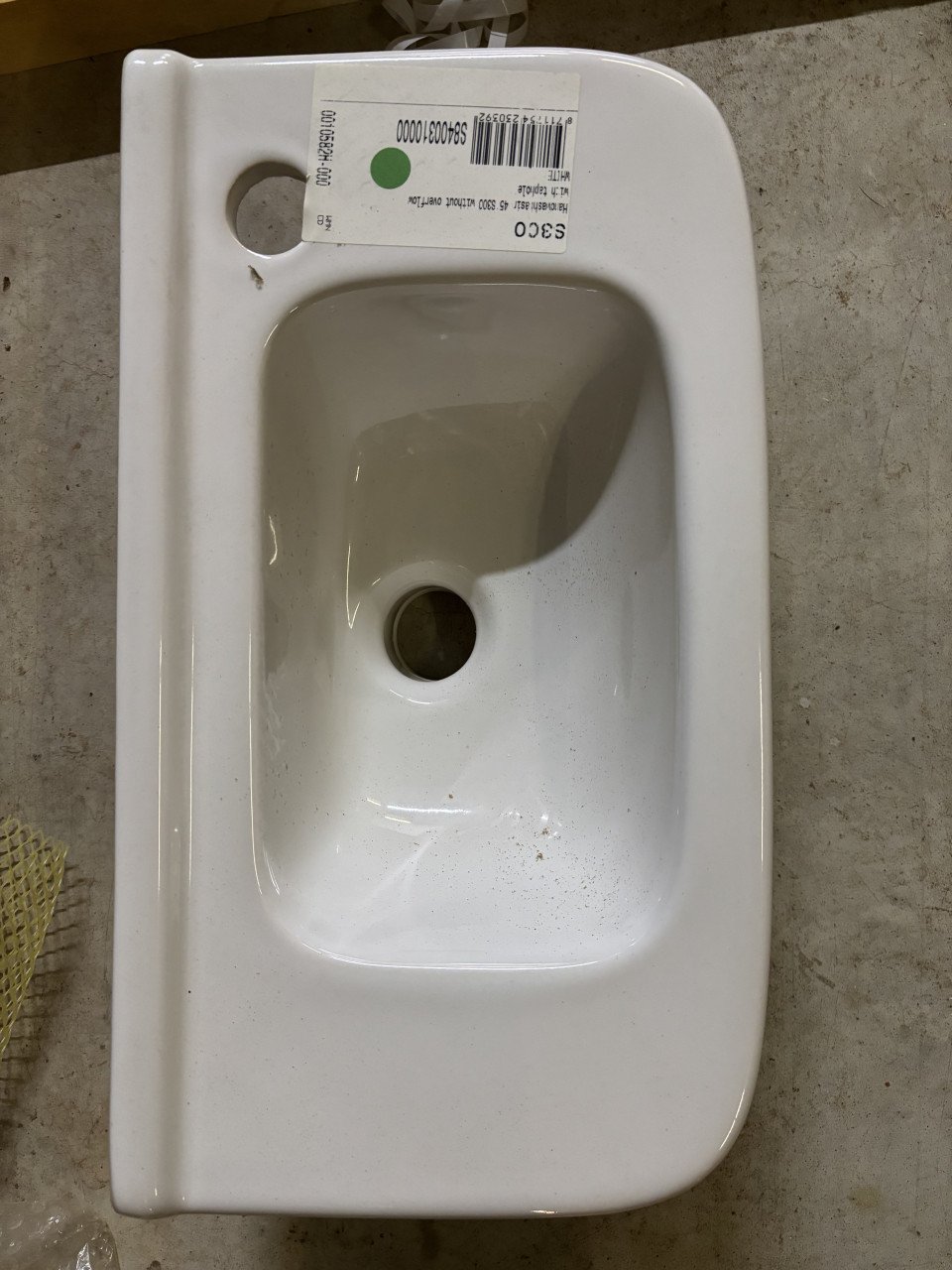 Wasbak gasten wc