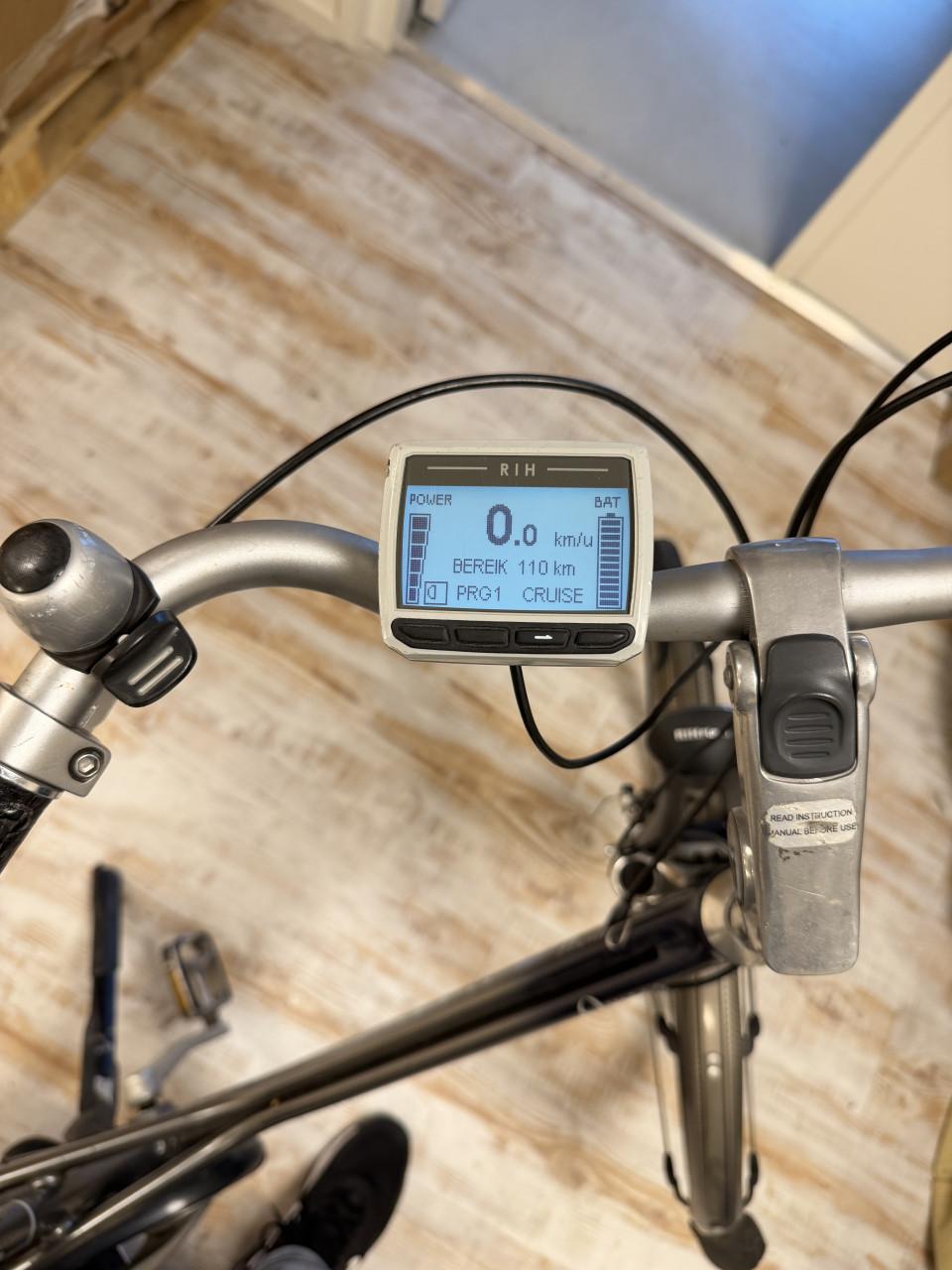 RIH Omega E-bike Elektrische Fiets 53cm 504Wh + nieuwe lader