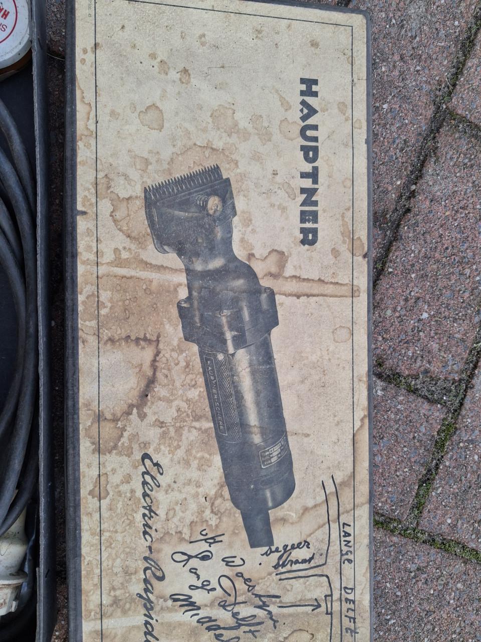 Scheerapparaat HAUPTNER