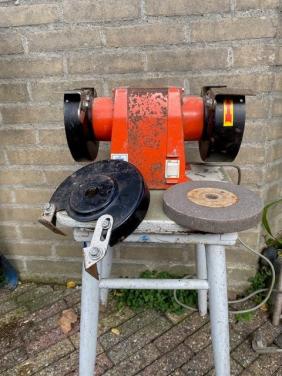 Werkbankslijper Creusen  MS7150TS met 1 extra slijpsteen