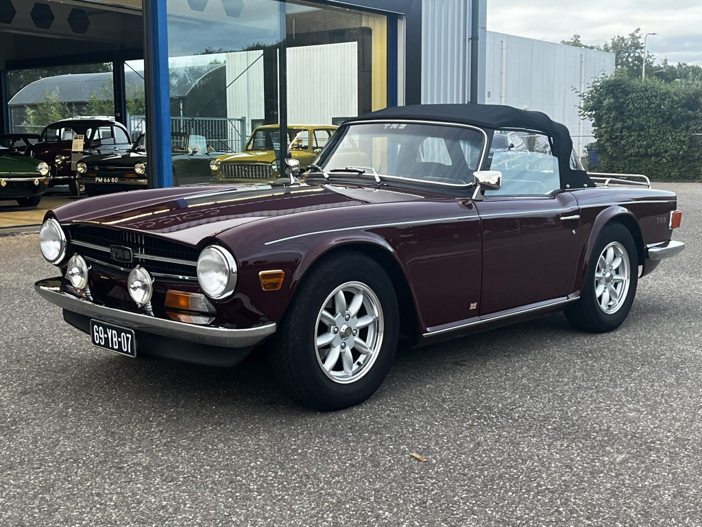 Triumph TR6 2.5 roadster overdrive