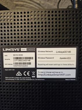 Linksys EA8300 Max-Stream AC2600 MU-MIMO Smart Wi-Fi Router