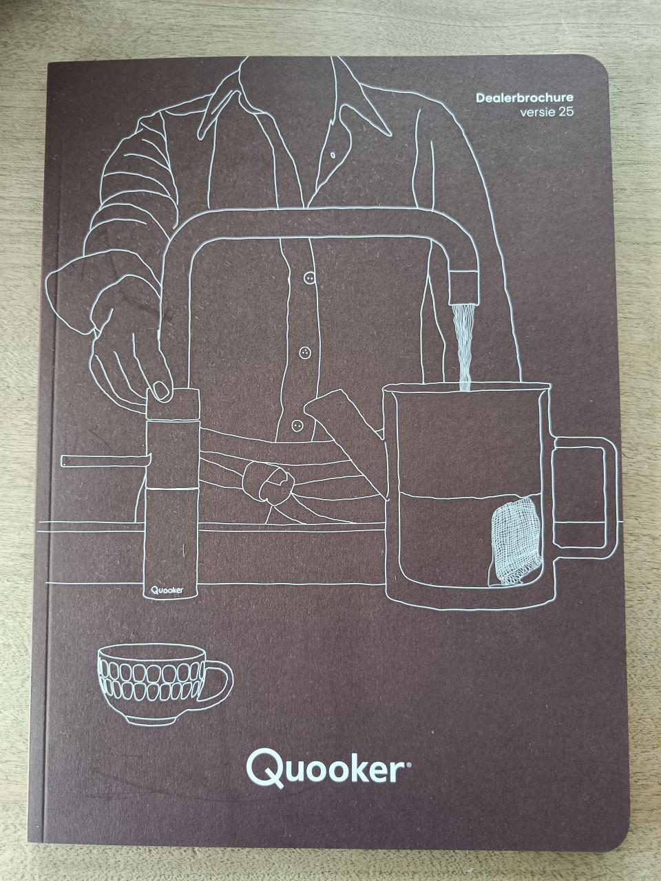 Quooker Front kokendwaterkraan mat zwart