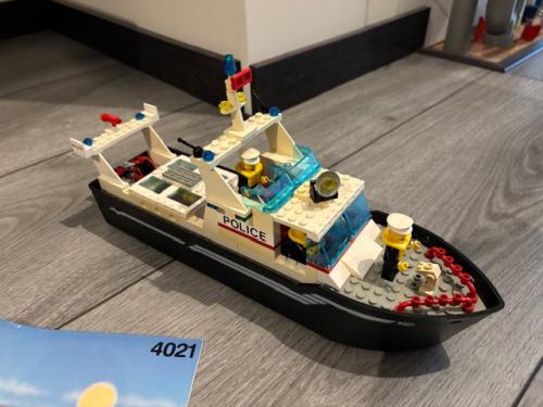Lego 4021 politie boot