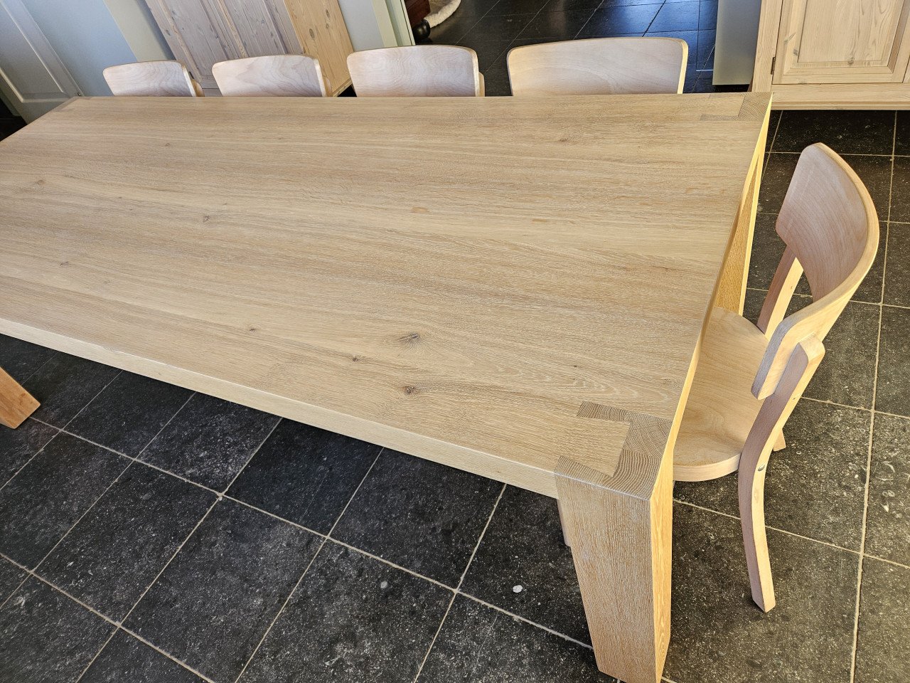Van Rossum massief eiken tafel