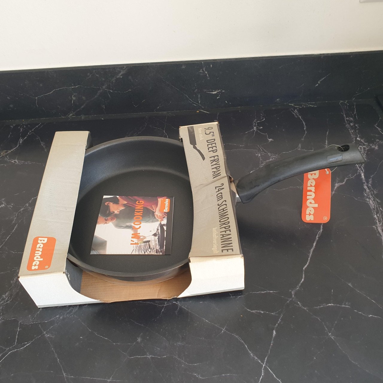 Nieuwe Berndes Injoy smoor/koekenpan 24 cm 9.5 Deep Frypan