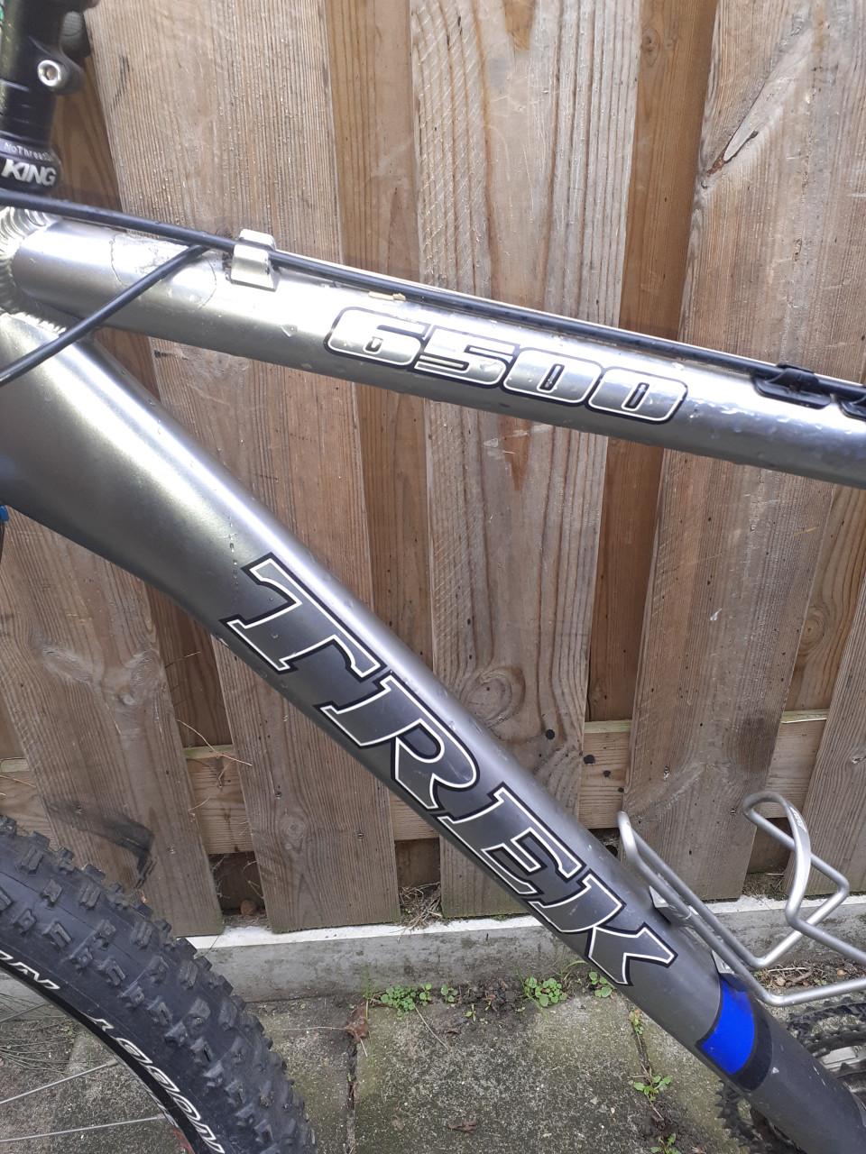 Mountainbike TREK-6500 zilver (project)