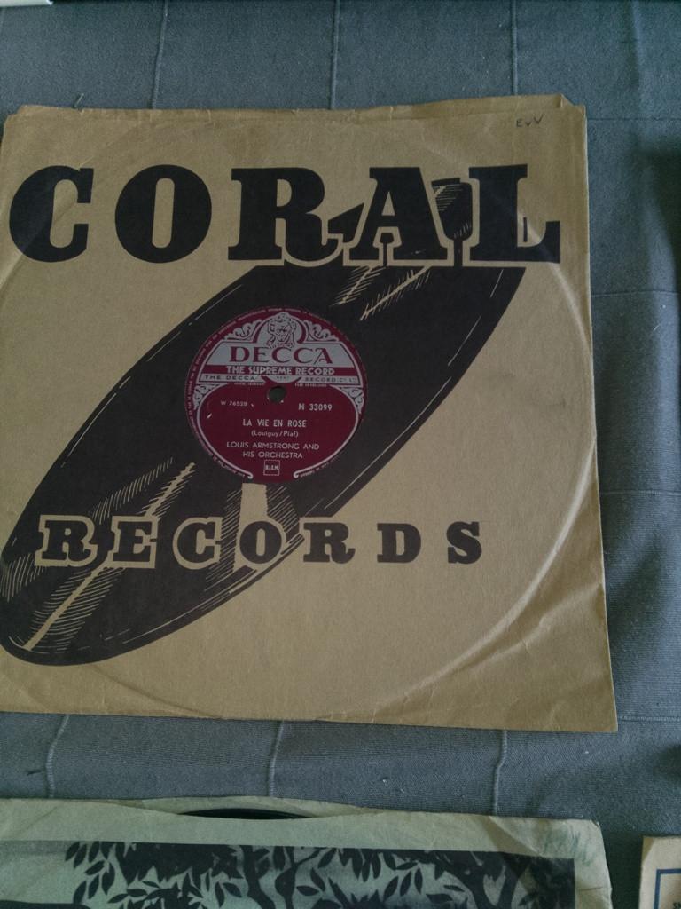 78 toeren platen-Louis Armstrong-Doris Day-Ella Fitzgerald