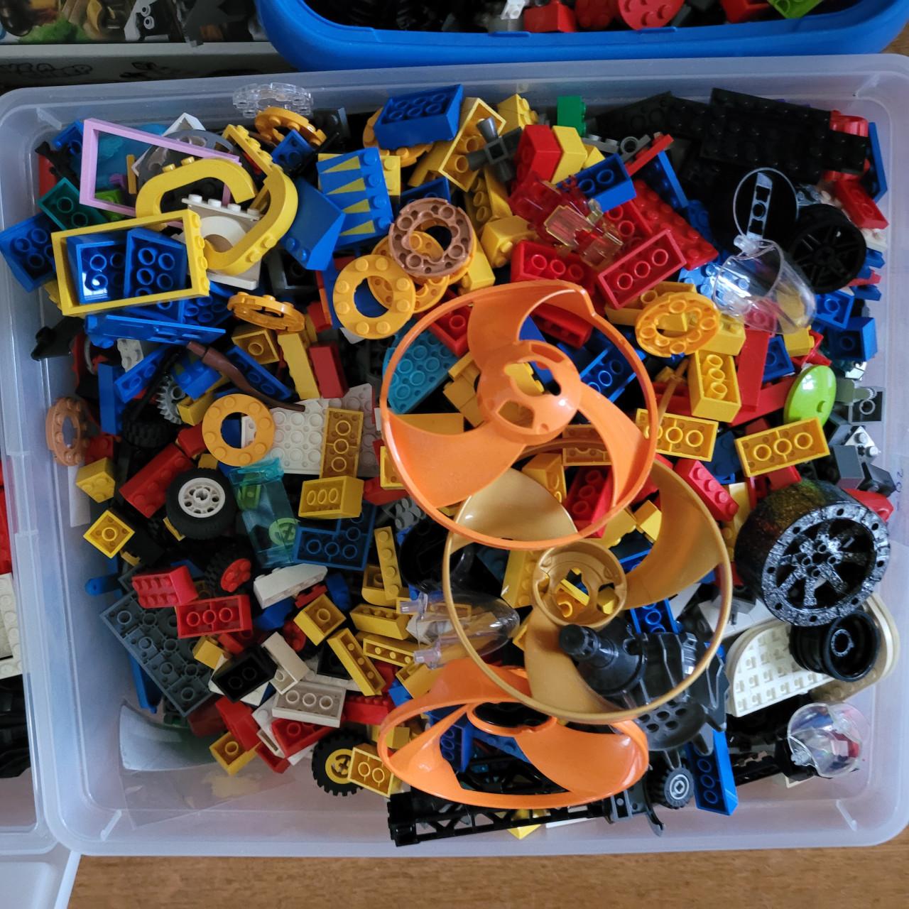 Losse lego onderdelen grote partij