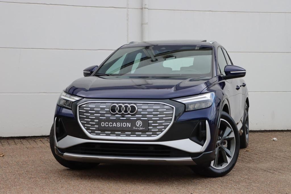 Audi Q4 E-tron 45 quattro s edition 77 kwh 266pk | soh 91,2% |