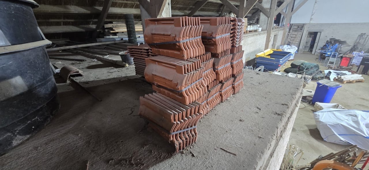 Nieuwe koramic pottelberg België pannen 206 stuks