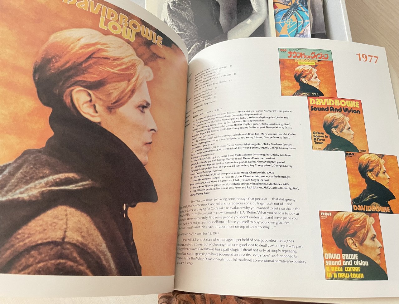 David Bowie collectie cd boeken fanclub bladen