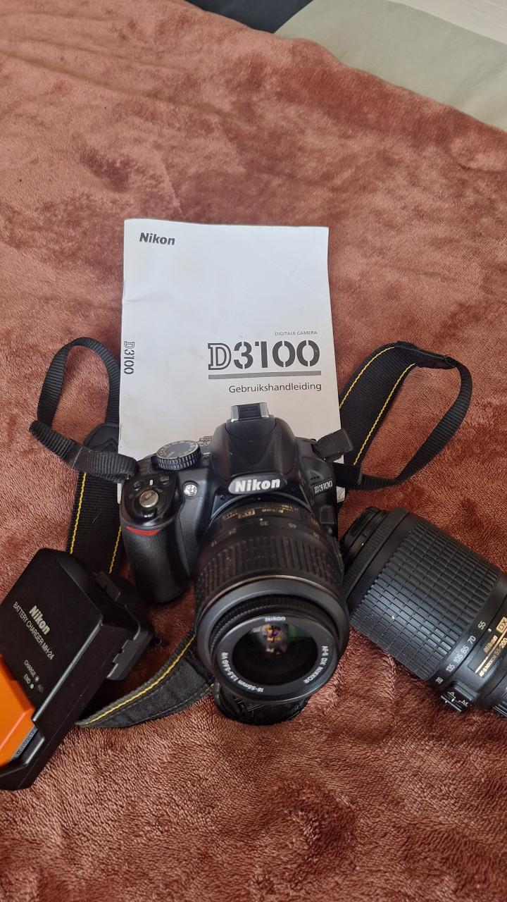 Nikon D3100 en lenzen