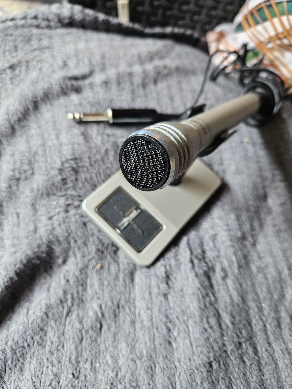 Prachtige zeer nette vintage Philips HiFi NL 8501 microfoon