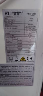 Airco mobiel Eurom Polar12001 3500W