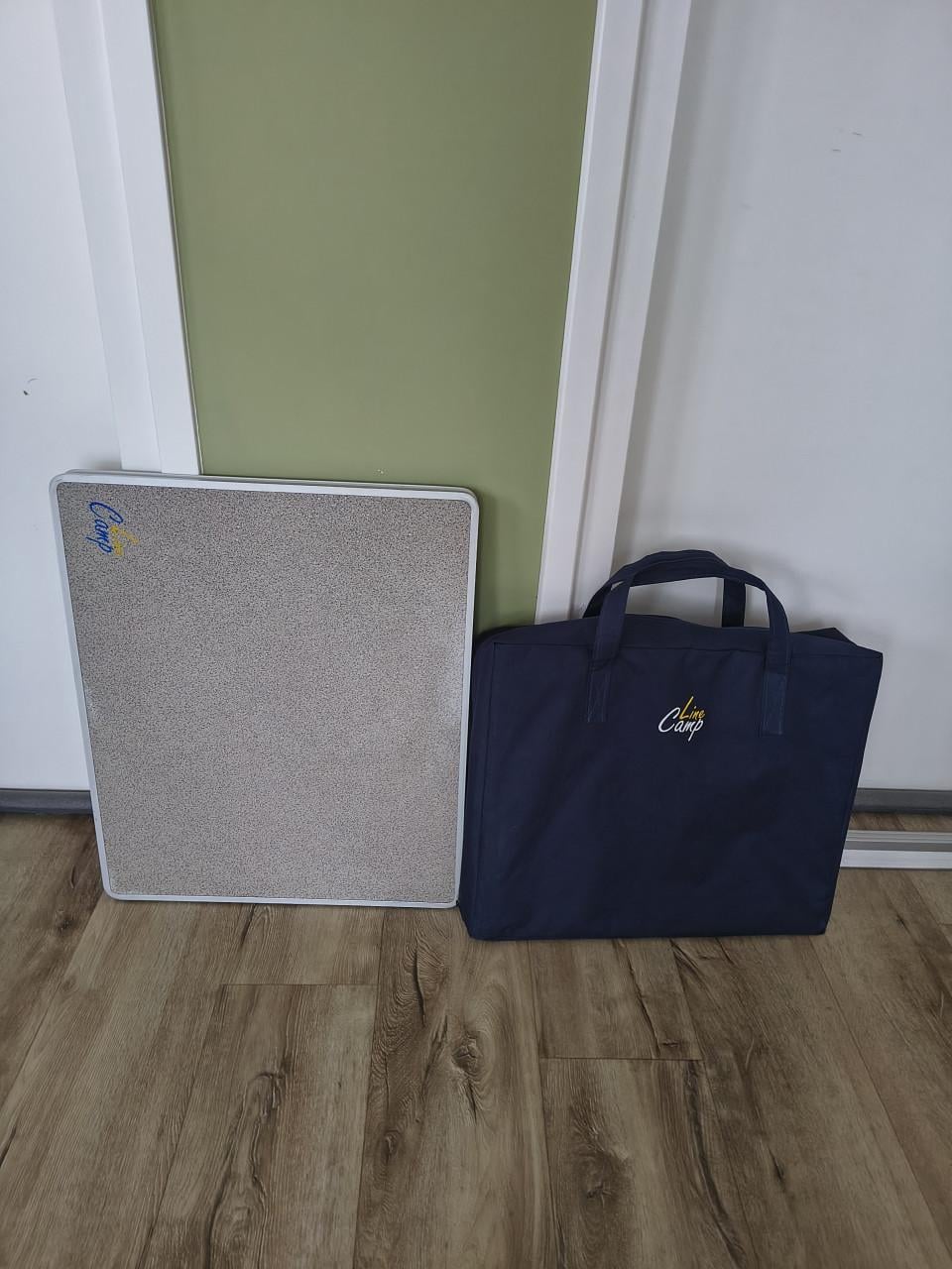 Prachtige, stevige campingkast, Line Camp kampeerkast in tas