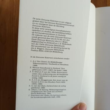 4 stuks Zeeuwse Katernen, nummers 2; 5; 8 en 16