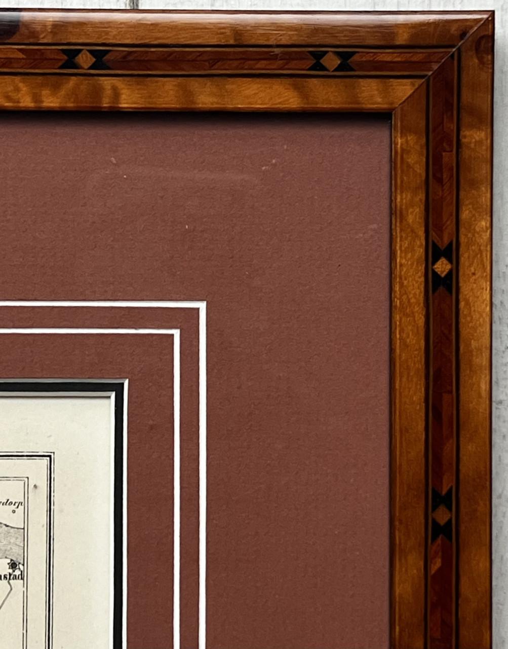 Historische kaart Zeeland, cartografie 1865