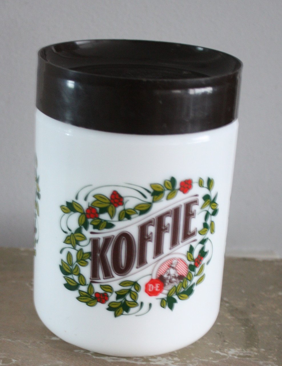 Stenen koffie pot douwe egberts