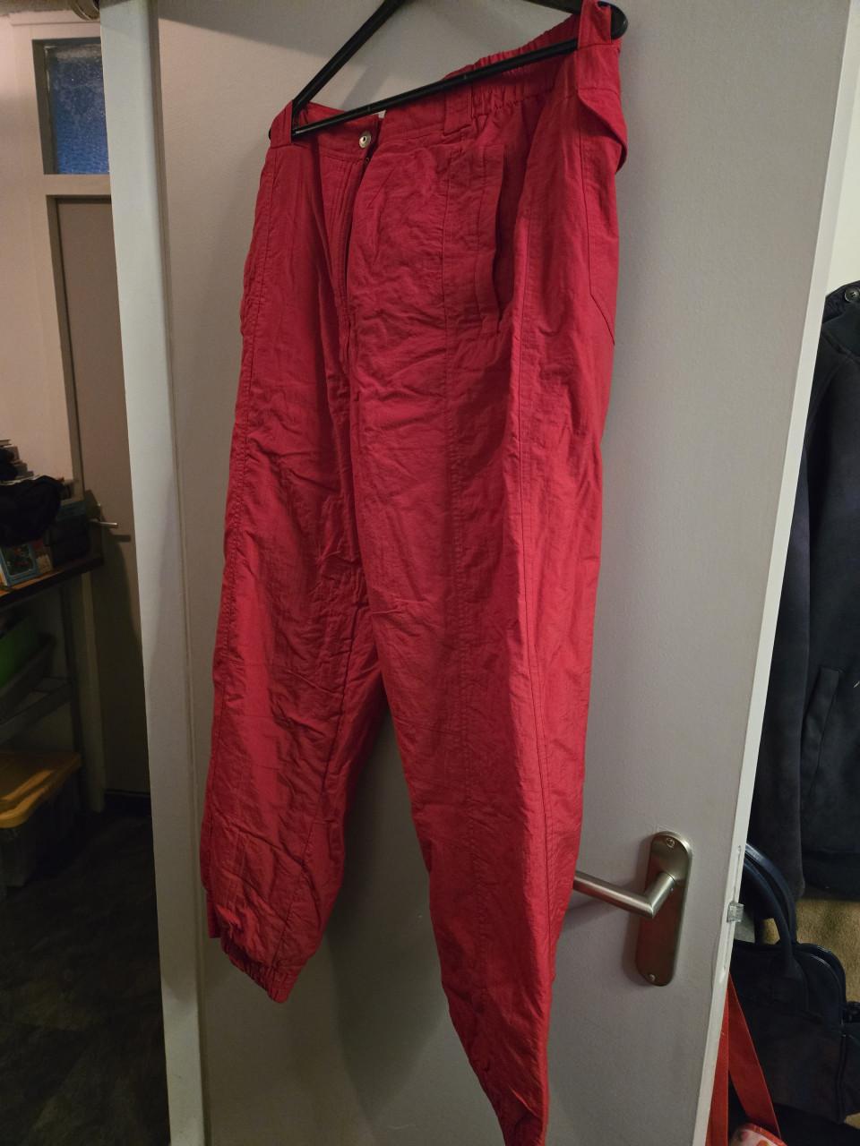 Rode skibroek Maat L S Worldwide sports