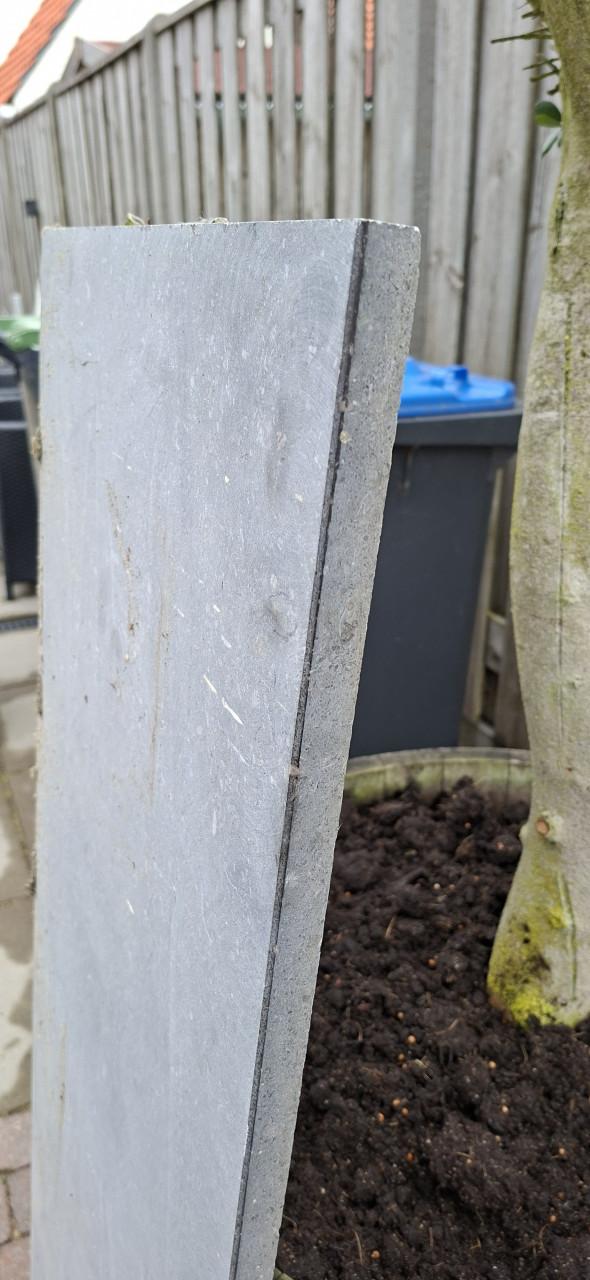 1 plaat natuursteen