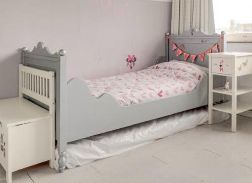 Bopita belle bed zilver